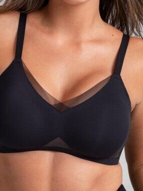 Honeylove Mesh Crossover Bra – Size XL – Like New